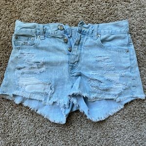 American Eagle Hi-Rise Festival Shorts